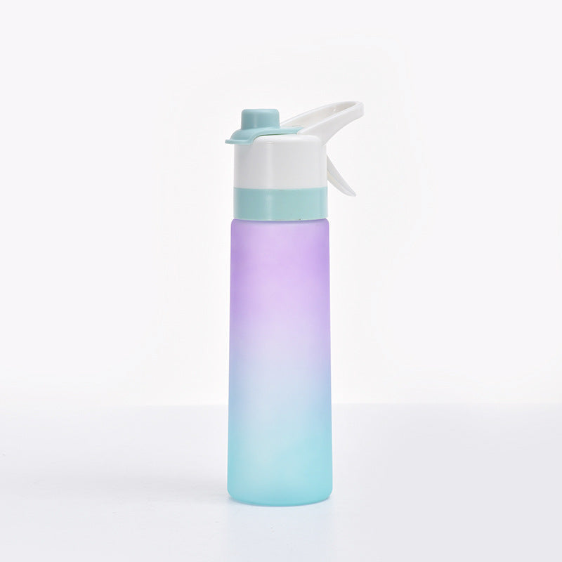 Spray Water Bottle For Girls Outdoor Sport Fitness Water Cup Large Capacity Spray Bottle Drinkware Travel Bottles Kitchen Gadgets - Jayariele one stop shop