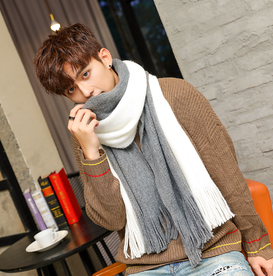 Men Scarves Can Match Colors Fashion - Jayariele one stop shop