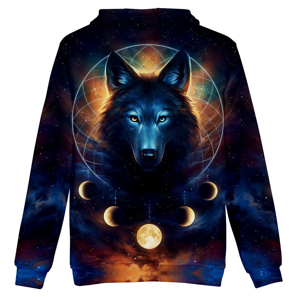 Men's and women's same style plus velvet 3d sweater hoodie - Jayariele one stop shop