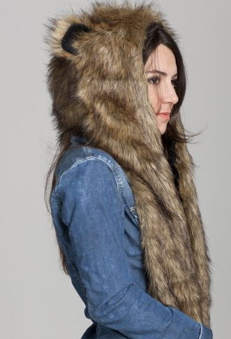 European and American fur hat winter female animal hat imitation rabbit fur grass cartoon cap with scarf - Jayariele one stop shop