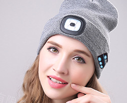 Bluetooth LED Hat Wireless Smart Headset Headphone - Jayariele one stop shop