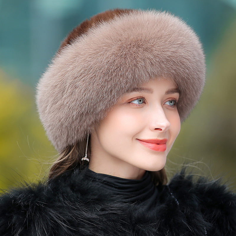 Women's Outdoor Warm Fur Hat In Winter - Jayariele one stop shop