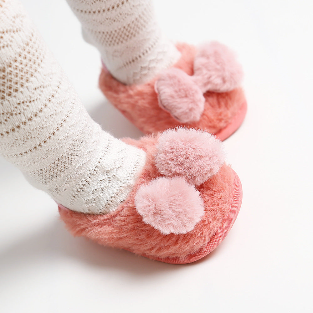 Baby Autumn Winter Small Cotton Shoes Toddler Socks - Jayariele one stop shop