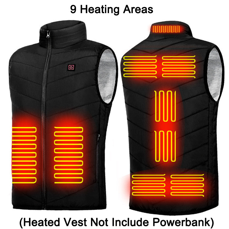 Winter USB Heating Jacket Men's And Women's Fashion Hunting Warm Clothing - Jayariele one stop shop