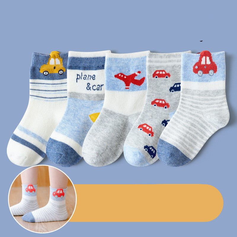 New Autumn And Winter Boy Primary School Socks - Jayariele one stop shop