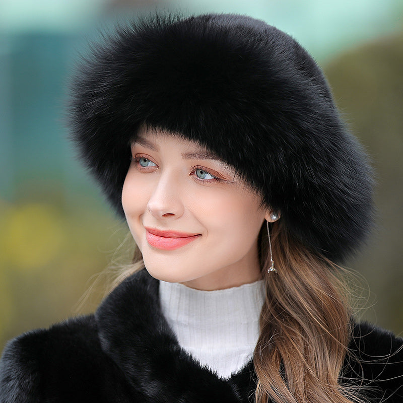 Women's Outdoor Warm Fur Hat In Winter - Jayariele one stop shop