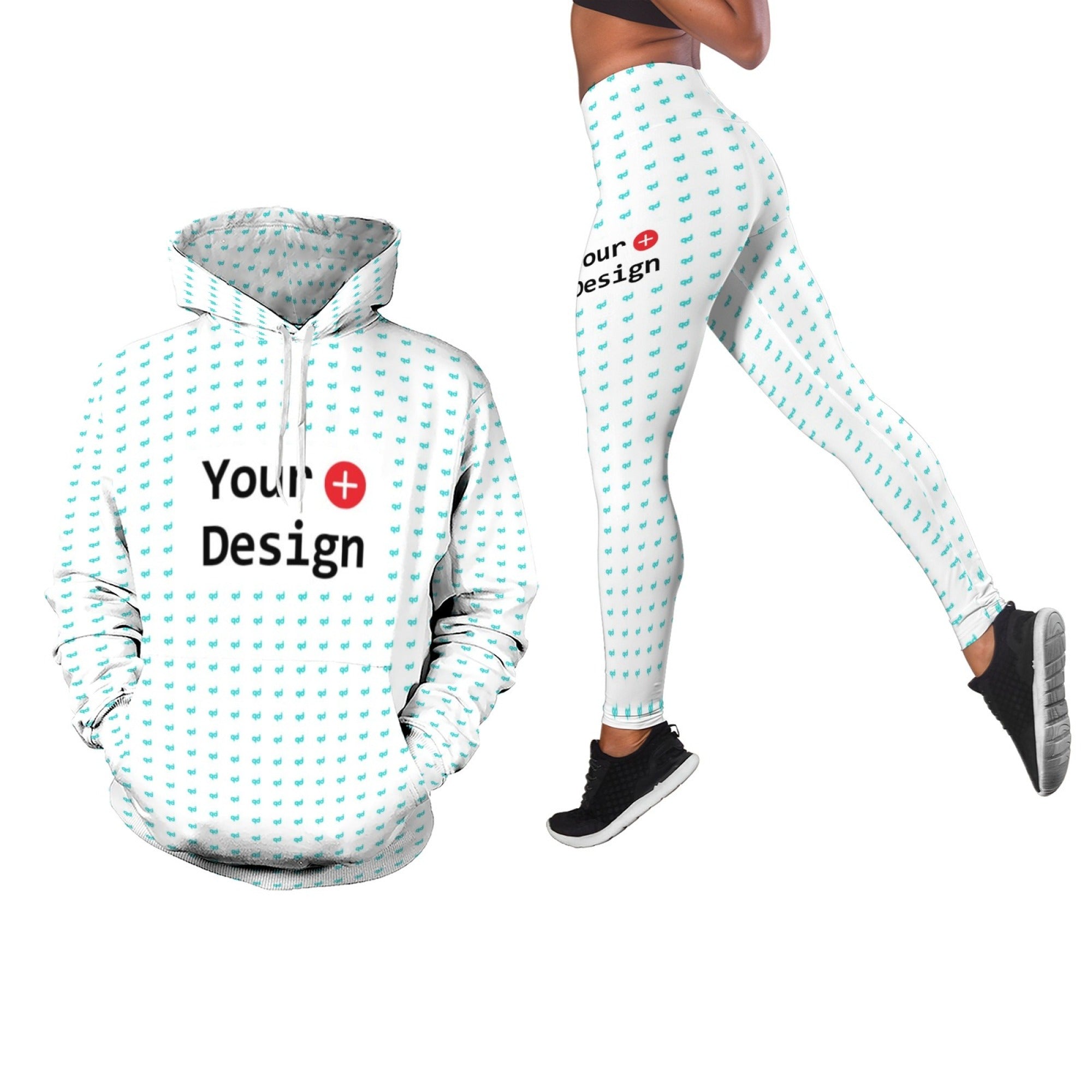 POD - Customized Healthy Cloth Pullover Sweatshirt Yoga Pants Set - Jayariele one stop shop