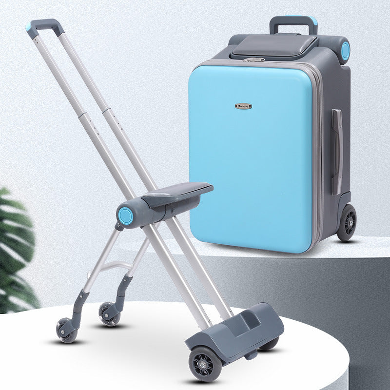 Children Can Sit And Ride Multifunctional Trolley Case - Jayariele one stop shop