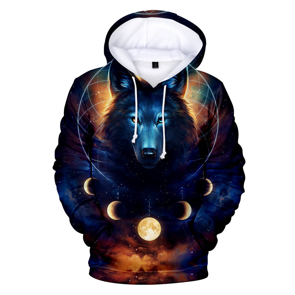 Men's and women's same style plus velvet 3d sweater hoodie - Jayariele one stop shop