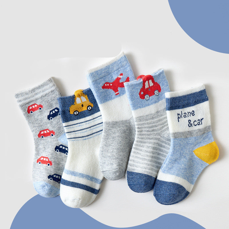 New Autumn And Winter Boy Primary School Socks - Jayariele one stop shop