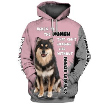 New 3D Digital Cute Dog Print Men's Hoodie - Jayariele one stop shop