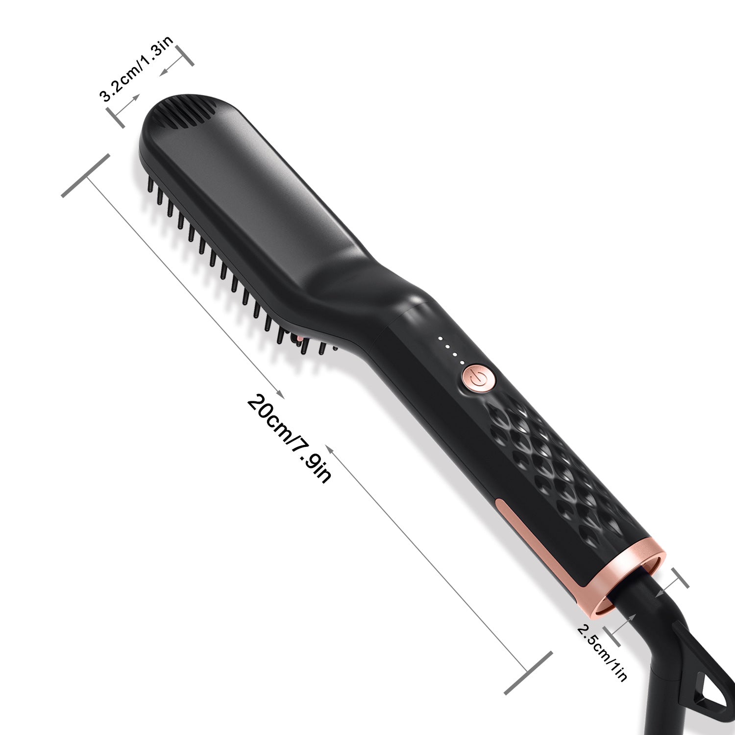 Multifunctional Electric Straightening Hair Comb Fast Irons Auto Straight Beard Brush - Jayariele one stop shop