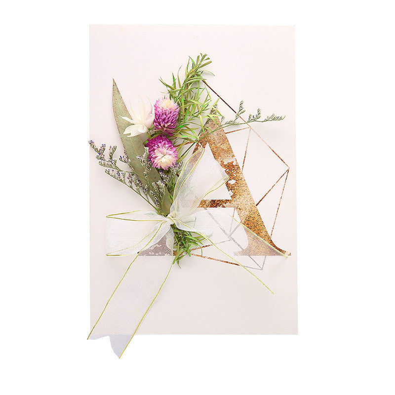 Greeting card diy dried flower material - Jayariele one stop shop