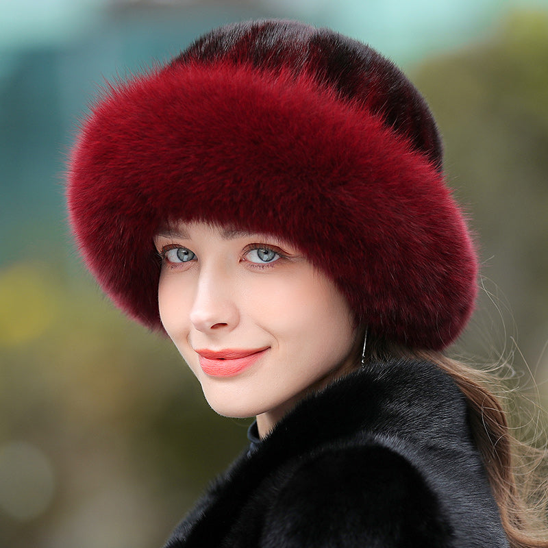 Women's Outdoor Warm Fur Hat In Winter - Jayariele one stop shop