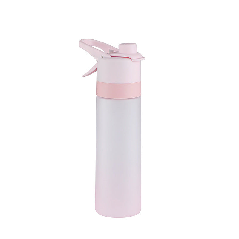 Spray Water Bottle For Girls Outdoor Sport Fitness Water Cup Large Capacity Spray Bottle Drinkware Travel Bottles Kitchen Gadgets - Jayariele one stop shop