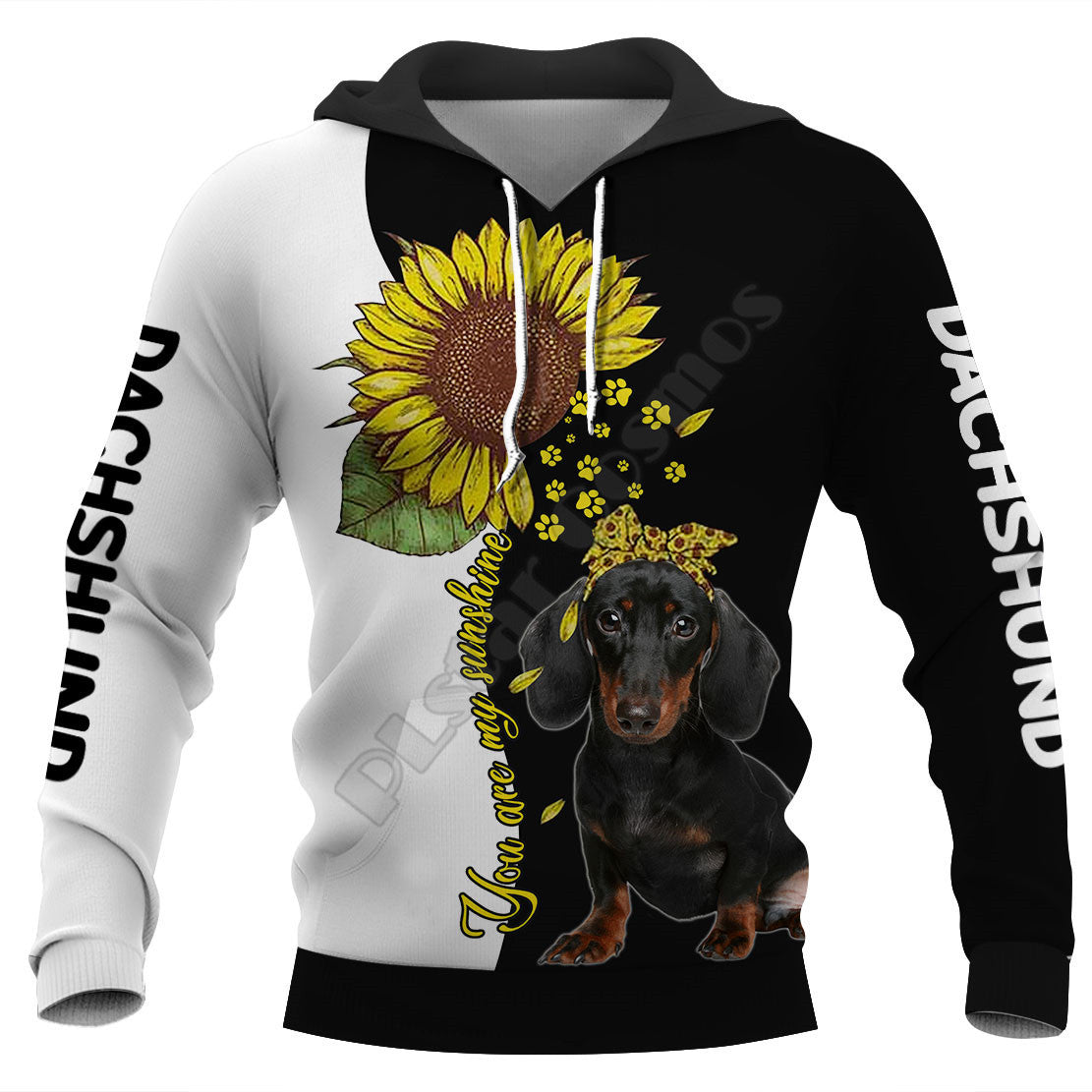 New 3D Digital Cute Dog Print Men's Hoodie - Jayariele one stop shop