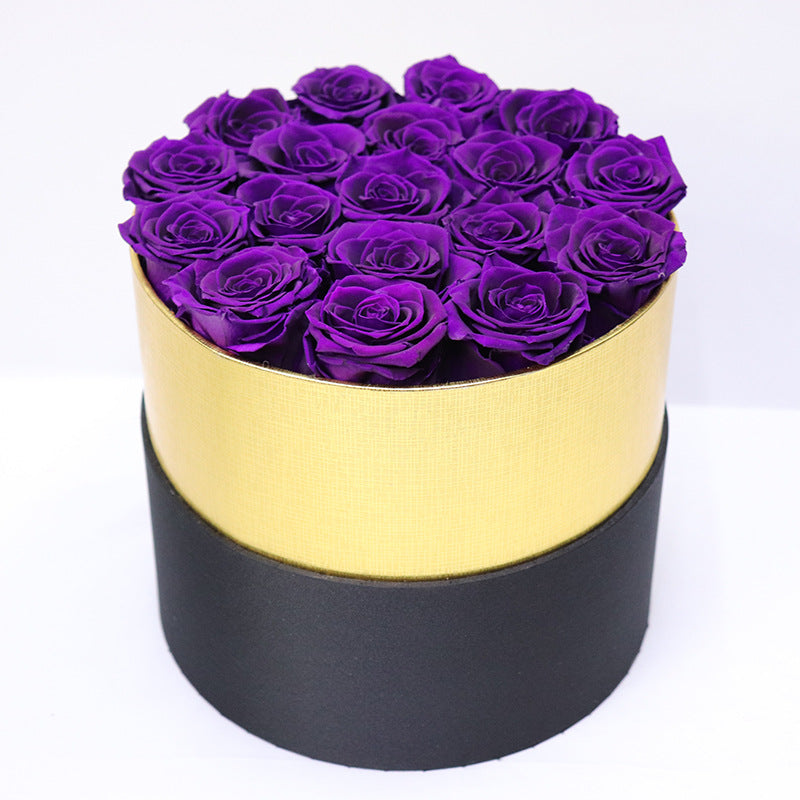 Preserved Flower Rose Hug Bucket Christmas Gift Box - Jayariele one stop shop