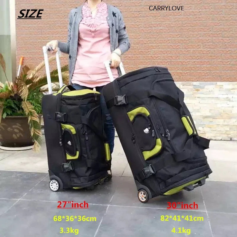 High Quality, Large Volume, and Stylish Rolling Luggage - Jayariele one stop shop