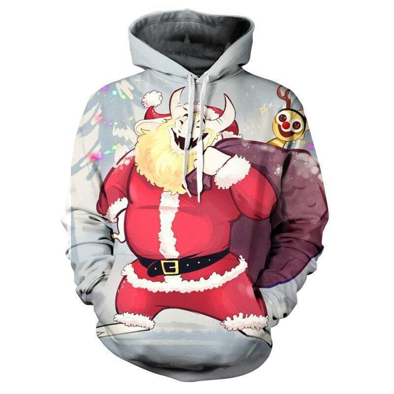 Men's And Women's Fashion Casual 3D Printed Hoodie Sweater - Jayariele one stop shop