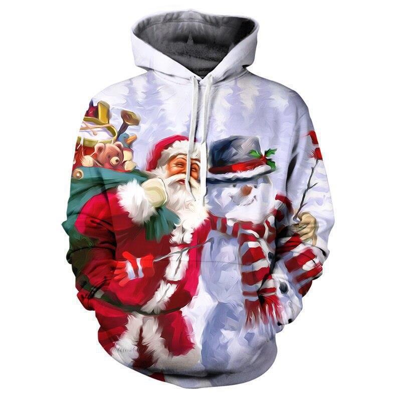 Men's And Women's Fashion Casual 3D Printed Hoodie Sweater - Jayariele one stop shop
