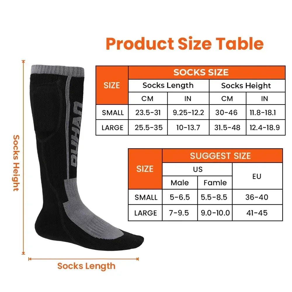 Heated Winter Socks for Motorcycle Enthusiasts - Jayariele one stop shop