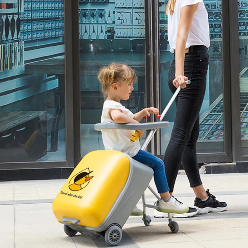 Multifunctional Kids' Rolling Luggage for Travel Adventures - Jayariele one stop shop