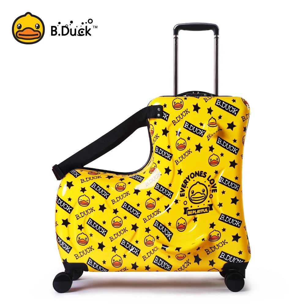Kid's Lightweight Duck Trolley Luggage - Jayariele one stop shop