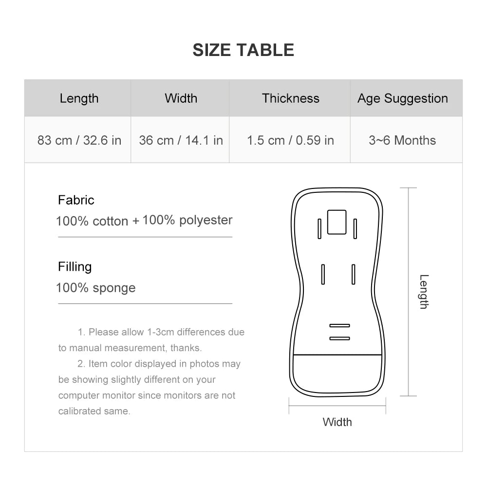 Soft and Comfortable Winter Seat Pad for Babies and Kids - Jayariele one stop shop