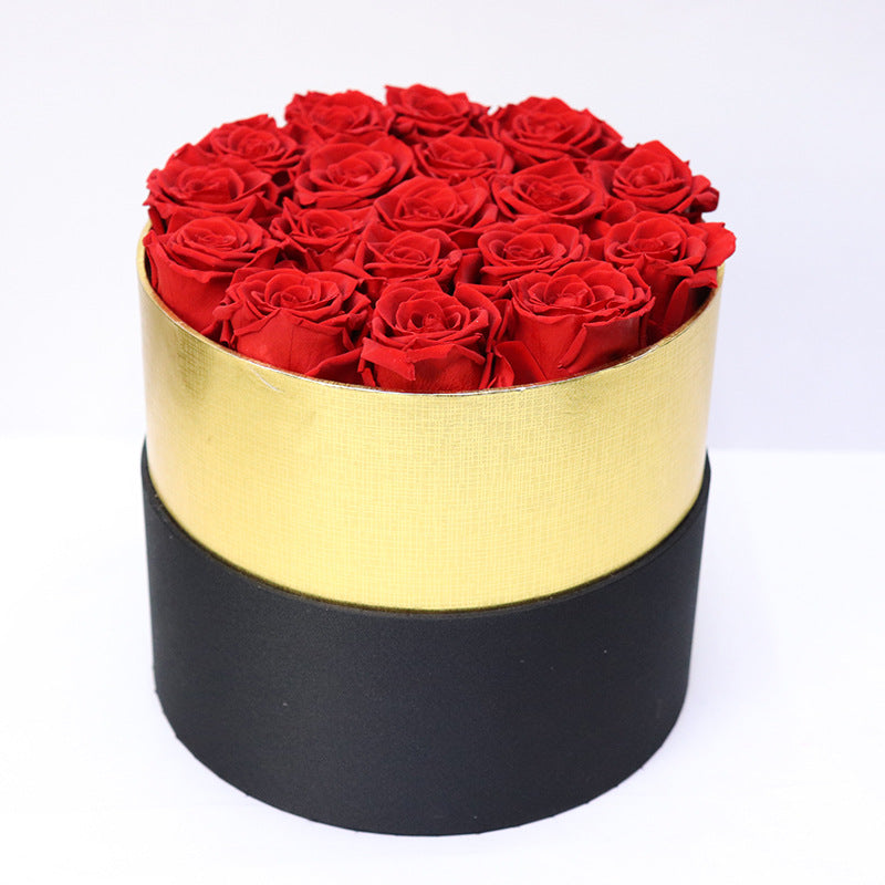 Preserved Flower Rose Hug Bucket Christmas Gift Box - Jayariele one stop shop