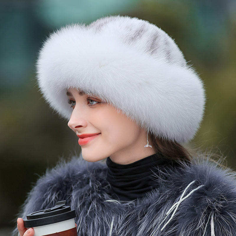 Women's Outdoor Warm Fur Hat In Winter - Jayariele one stop shop