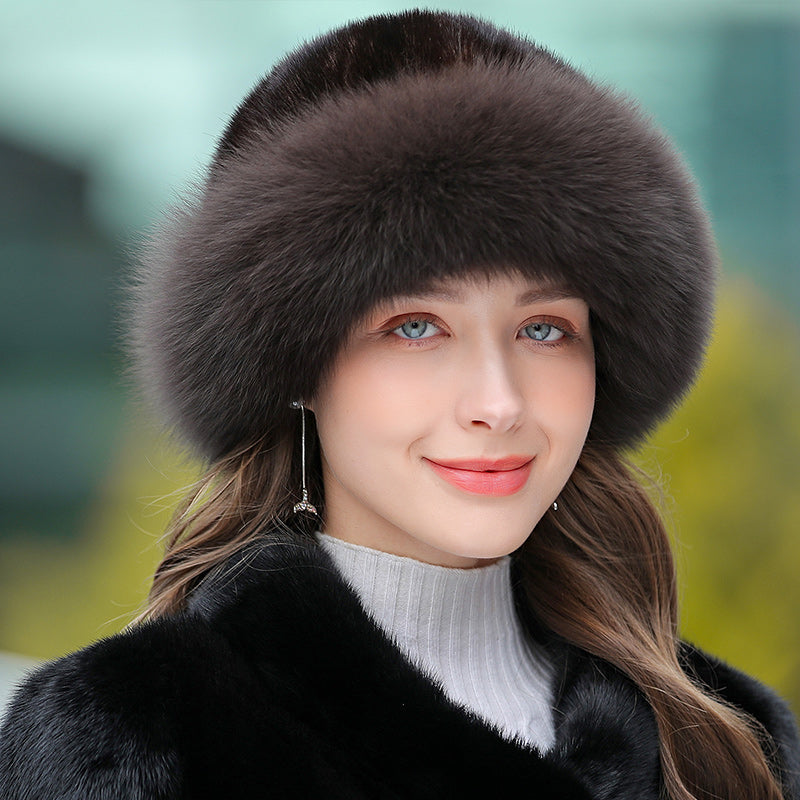 Women's Outdoor Warm Fur Hat In Winter - Jayariele one stop shop